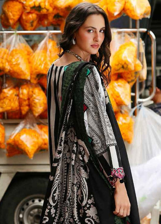 3PC LAWN PRINTED SHIRT WITH VOILE PRINTED DUAPTTA