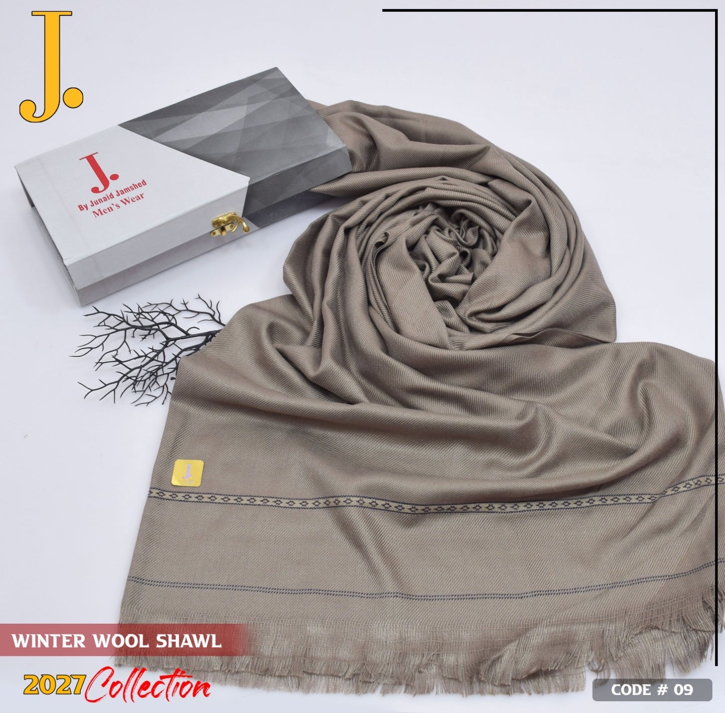 WINTER WOOL SHAWL – 2027 COLLECTION