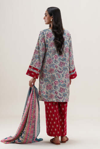 Print loan 3piece suit