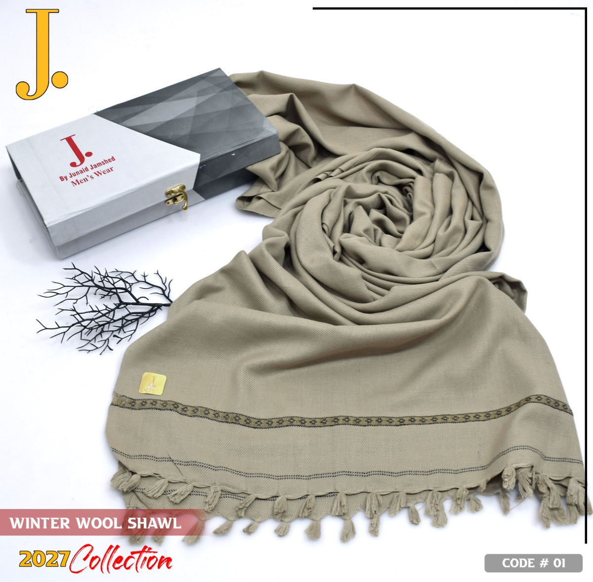 WINTER WOOL SHAWL – 2027 COLLECTION