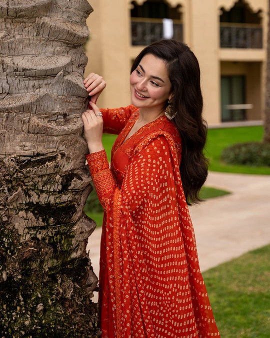 Lawn-3PC Sequence Embroidered With Digital Printed Jacquard Dupatta