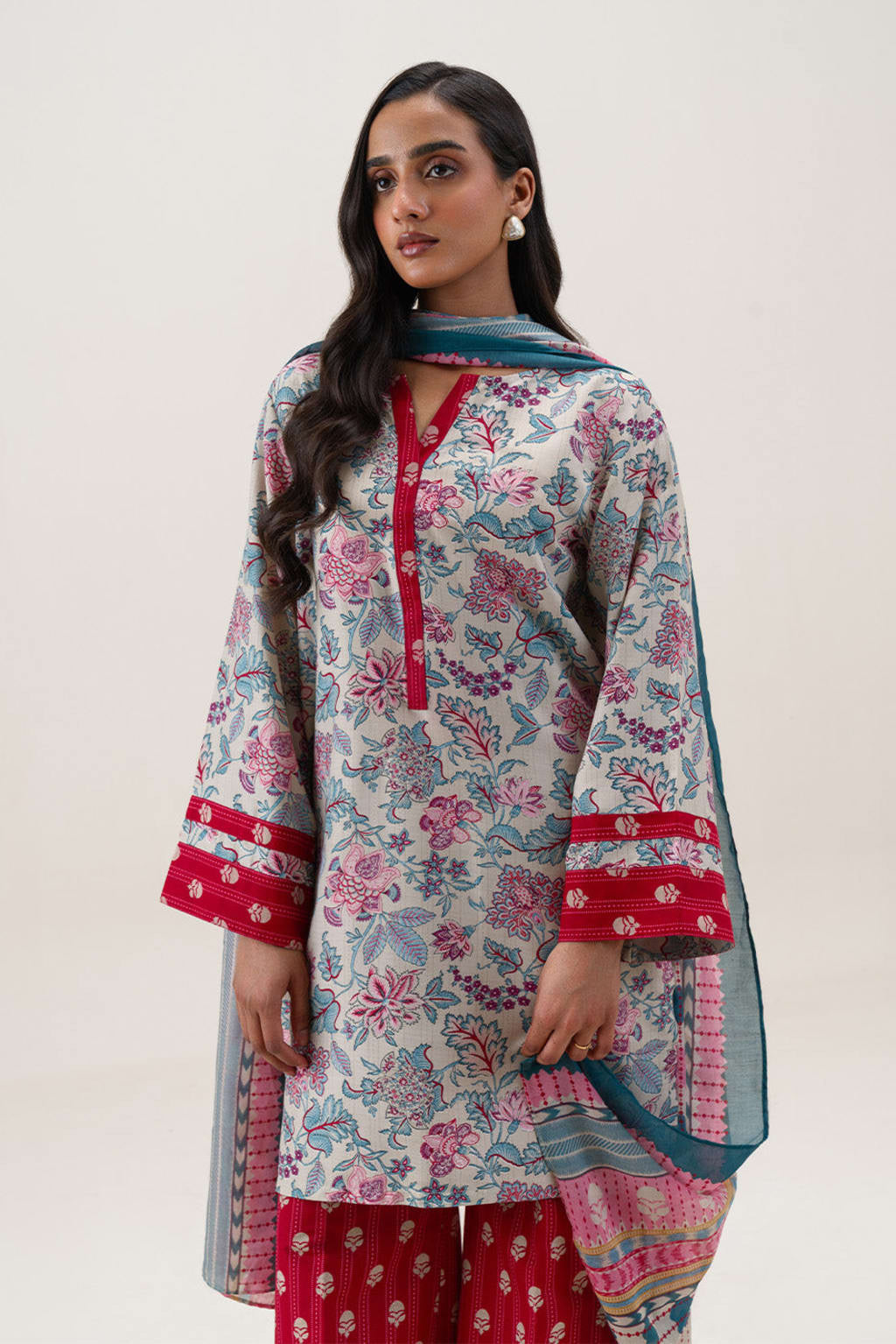 Print loan 3piece suit