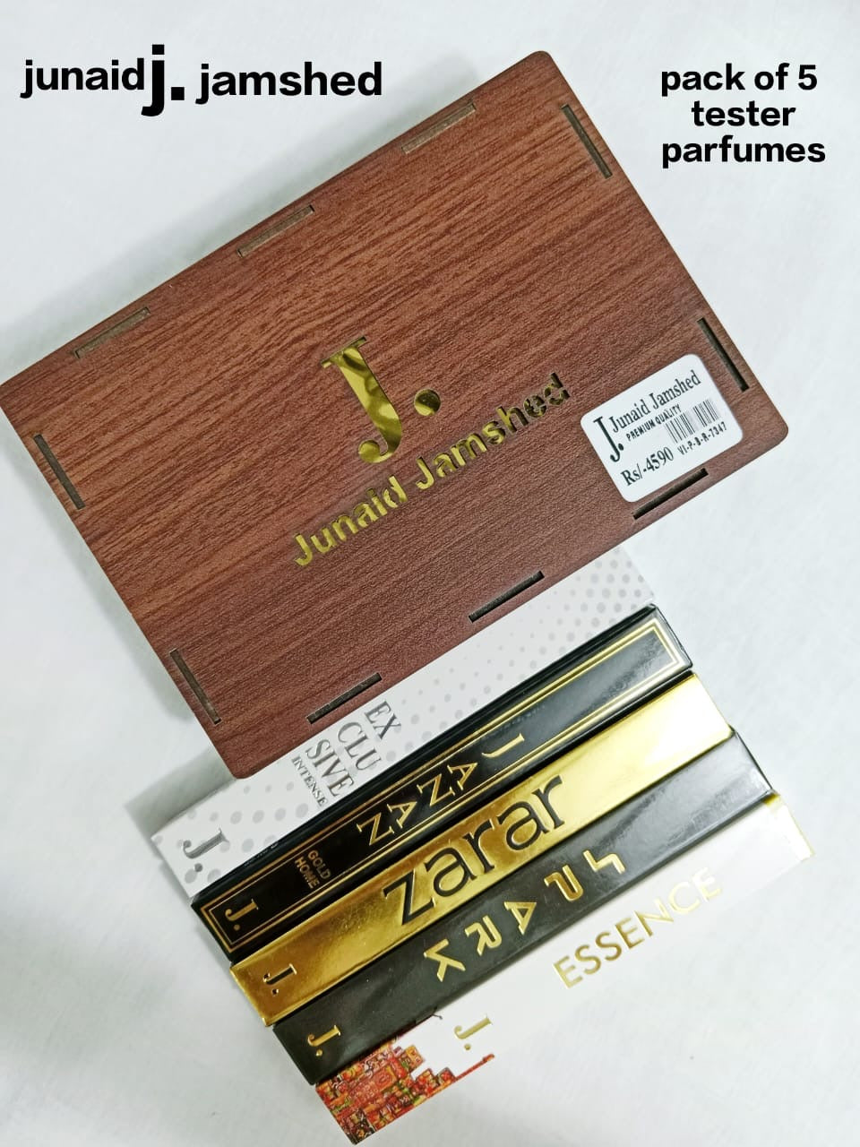 J. Tester Perfume 5-in-1 Wooden Box Gift Set (35ml)