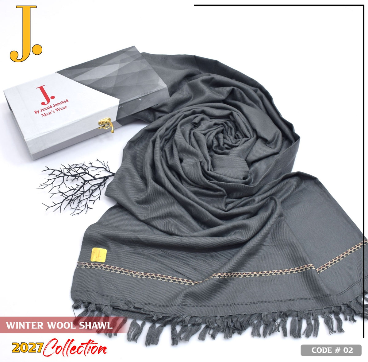 WINTER WOOL SHAWL – 2027 COLLECTION