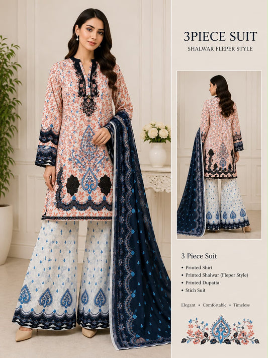 Adan Libas Prints Lawn Stitch