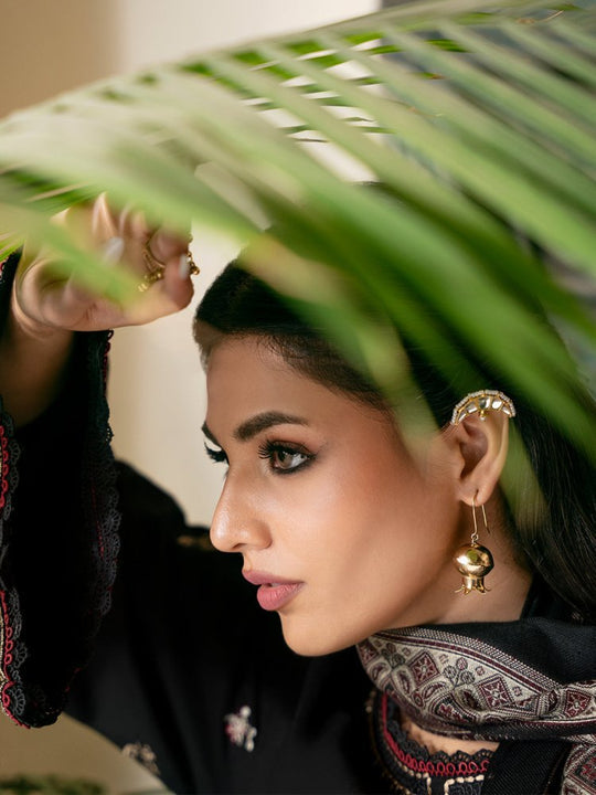 Lawn-3PC Embroidered Shirt with Digital Printed Jauqard Dupatta