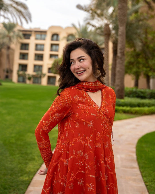 Lawn-3PC Sequence Embroidered With Digital Printed Jacquard Dupatta